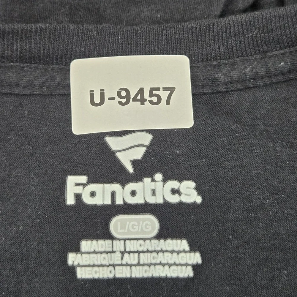 Golden State Warriors Men Shirt L Black Fanatics Graphic Print Basketball‎